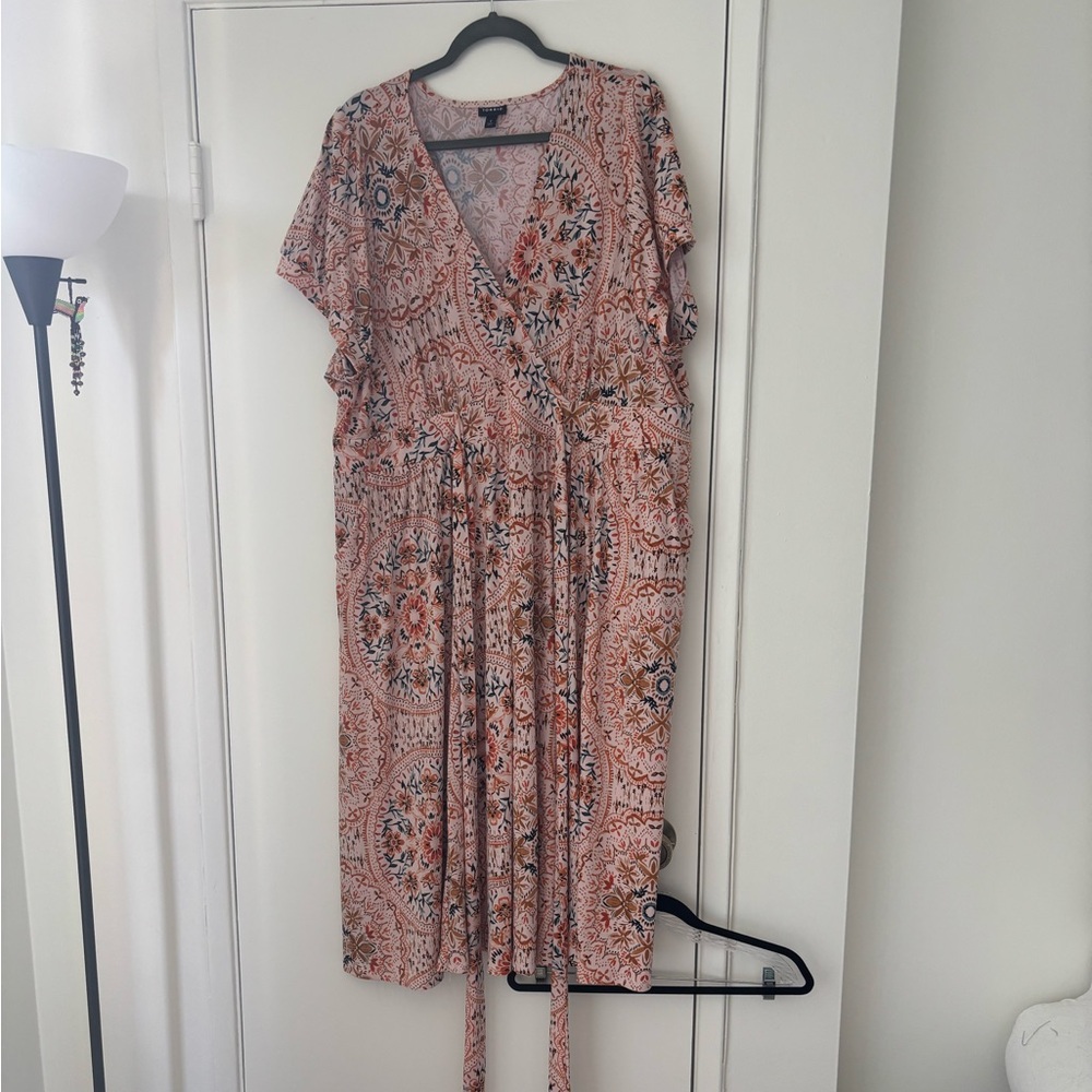 Floral Dress with built in Belt